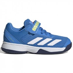 Chaussure Enfant Adidas CourtFlash Scratch Bleu