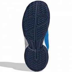 Chaussure Enfant Adidas CourtFlash Scratch Bleu