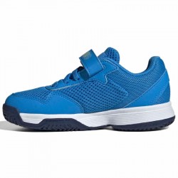 Achat Chaussure Enfant Adidas CourtFlash Scratch Bleu