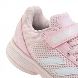 Vente Chaussure Enfant Adidas CourtFlash Scratch Rose