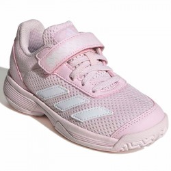 Prix Chaussure Enfant Adidas CourtFlash Scratch Rose