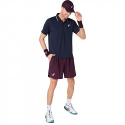 Short Asics Game 7in Bordeaux