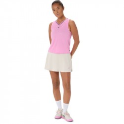 Débardeur de Padel Femme Asics Court Rose