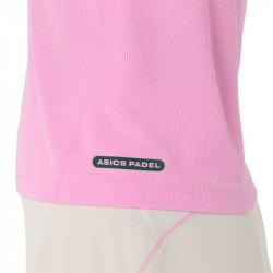 Vente Débardeur de Padel Femme Asics Court Rose