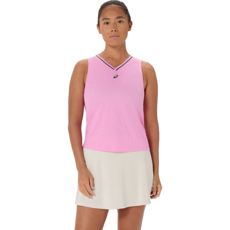Débardeur de Padel Femme Asics Court Rose