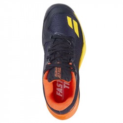 Promo Chaussure Enfant Babolat Jet Mach 3 Toutes Surfaces Noir