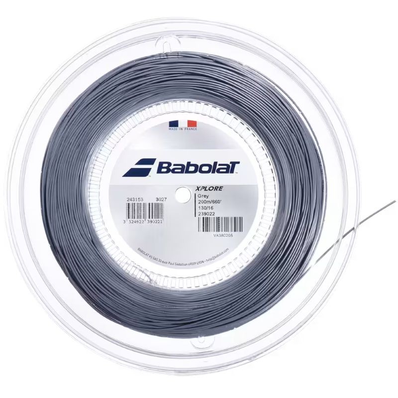Bobine de cordage Babolat Xplore Gris (200m)