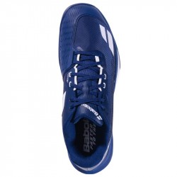 Promo Chaussure Babolat Jet Mach 4 Toutes Surfaces Bleu Marine