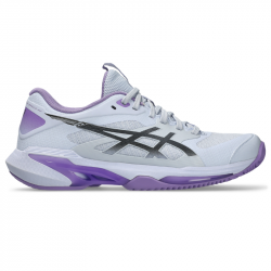 Chaussure Femme Asics Solution Speed FF 4 Night Energy Terre Battue Blanc/Violet