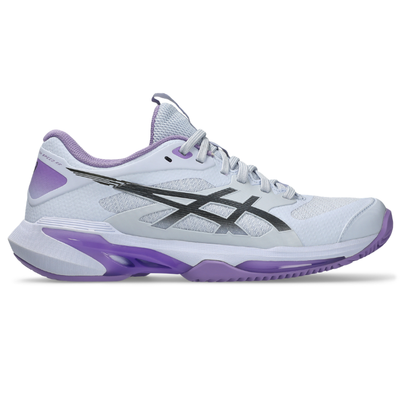 Chaussure Femme Asics Solution Speed FF 4 Night Energy Terre Battue Blanc/Violet