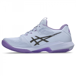 Achat Chaussure Femme Asics Solution Speed FF 4 Night Energy Terre Battue Blanc/Violet