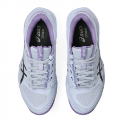 Chaussure Femme Asics Solution Speed FF 4 Night Energy Terre Battue Blanc/Violet pas cher