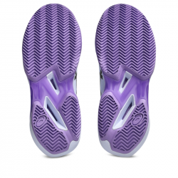 Vente Chaussure Femme Asics Solution Speed FF 4 Night Energy Terre Battue Blanc/Violet
