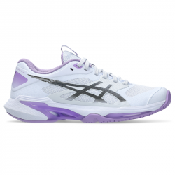 Chaussure Femme Asics Solution Speed FF 4 Night Energy Toutes Surfaces Blanc/Violet
