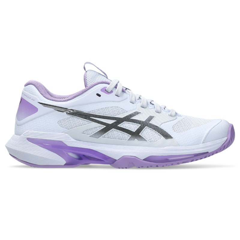 Chaussure Femme Asics Solution Speed FF 4 Night Energy Toutes Surfaces Blanc/Violet