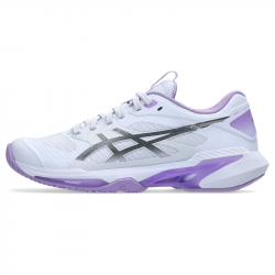 Achat Chaussure Femme Asics Solution Speed FF 4 Night Energy Toutes Surfaces Blanc/Violet