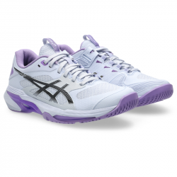 Prix Chaussure Femme Asics Solution Speed FF 4 Night Energy Toutes Surfaces Blanc/Violet