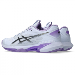 Promo Chaussure Femme Asics Solution Speed FF 4 Night Energy Toutes Surfaces Blanc/Violet