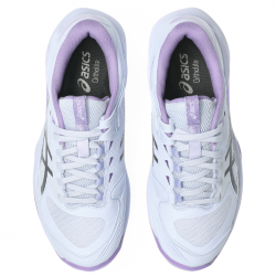Chaussure Femme Asics Solution Speed FF 4 Night Energy Toutes Surfaces Blanc/Violet pas cher