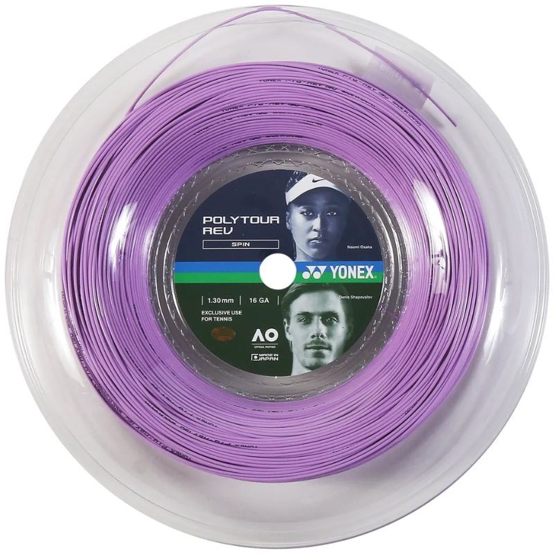 Bobine de Cordage Yonex Poly Tour Rev Violet (200m)