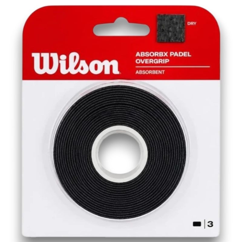 Surgrips De Padel Wilson AbsorbX x3 Noir