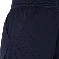 Promo Short Asics Match Laser Cut 7in Bleu Marine