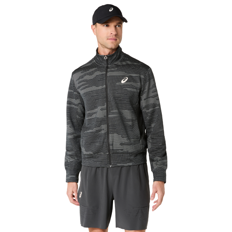 Haut Manches Longues Asics Match Gris