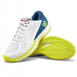 Vente Chaussure Enfant Wilson Rush Pro Ace Toutes Surfaces Blanc