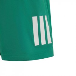 Promo Short Enfant Adidas 3 bandes Club Vert