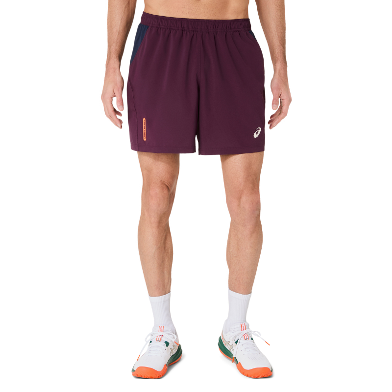 Short De Padel Asics Court 7in Bordeaux