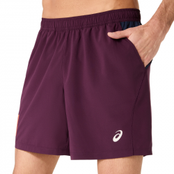 Promo Short De Padel Asics Court 7in Bordeaux
