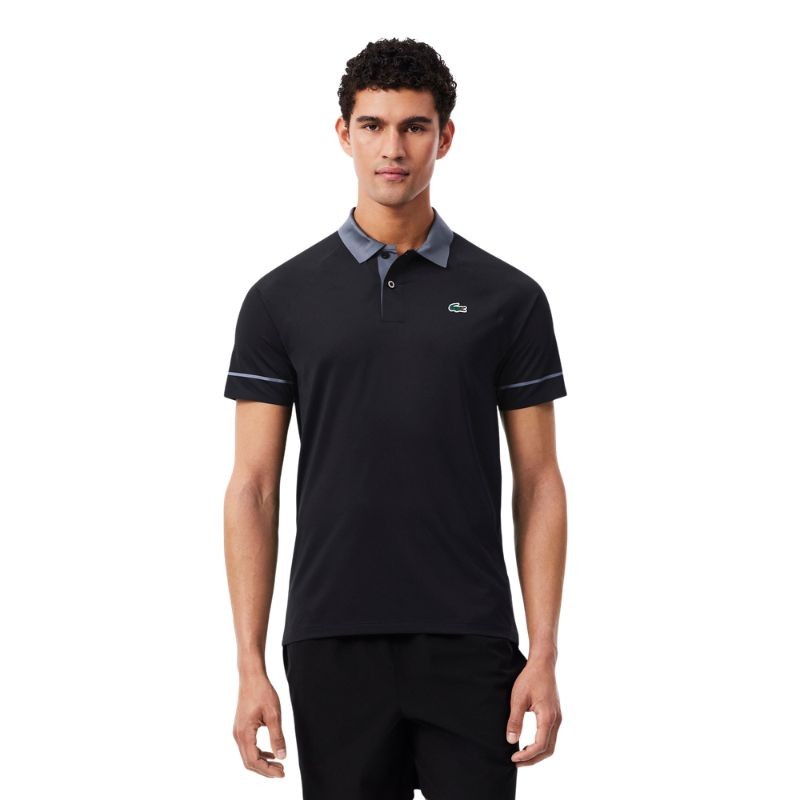 Polo Lacoste Tennis X Novak Djokovic On Court Noir