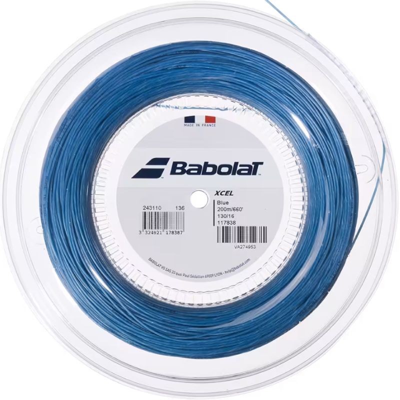 Bobine de Cordage Babolat Xcel Bleu (200m)