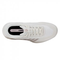Promo Chaussure Femme K-Swiss Hypercourt Express 3 Toutes Surfaces Blanc