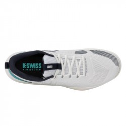 Promo Chaussure K-Swiss K-Speed Team Toutes Surfaces Blanc