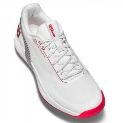 Prix Chaussure Wilson Rush Pro 5 Toutes Surfaces Blanc/Rouge