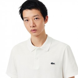 Prix Polo Lacoste Sport Regular Fit Coton Mélangé Blanc