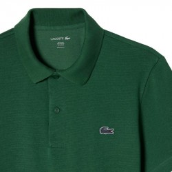 Polo Lacoste Sport Regular Fit Coton Mélangé Vert