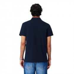 Achat Polo Lacoste Sport Regular Fit Coton Mélangé Bleu Marine