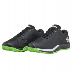 Chaussure Wilson Rush Pro Ace Terre Battue Noir solde