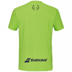 Achat Tee-Shirt De Padel Babolat Crew Neck Lebron Vert