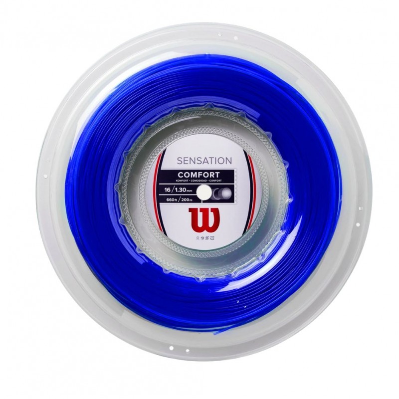 Bobine de Cordage Wilson Sensation Bleu (200m)