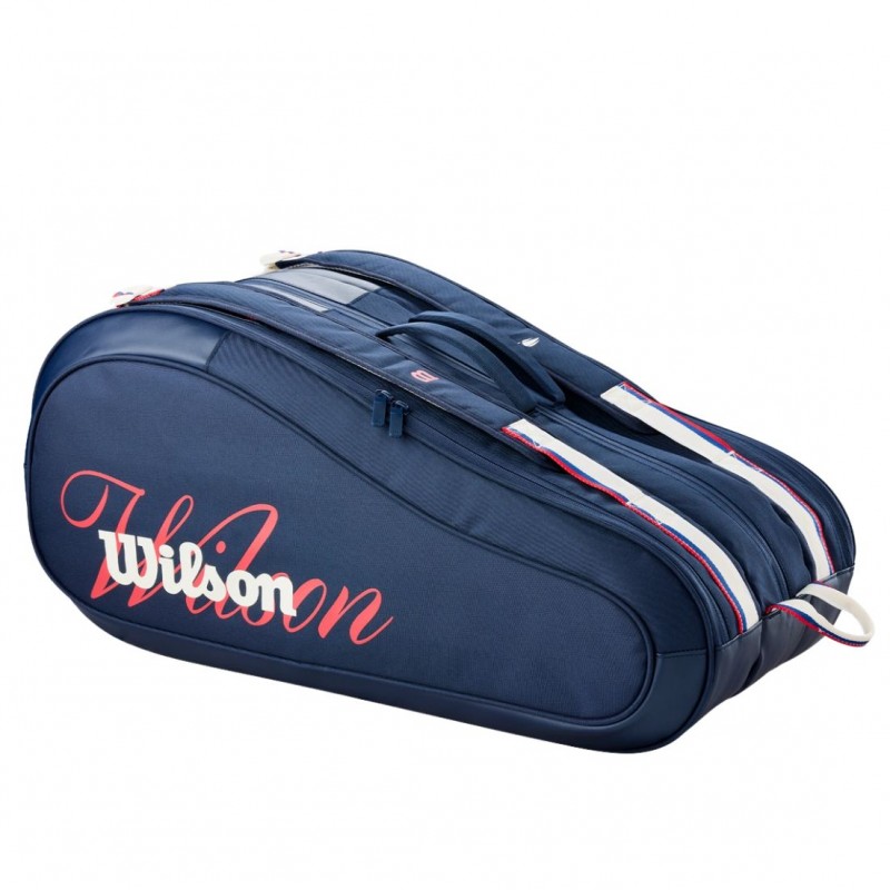 Sac Wilson Tour 12 Raquettes US Open 2026 Bleu Marine