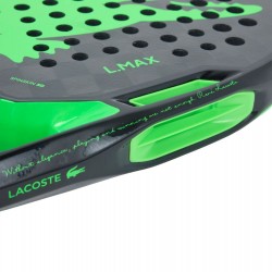 Vente Raquette De Padel Lacoste L Max Noir