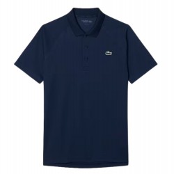 Vente Polo Lacoste Sport Regular Fit Bleu Marine
