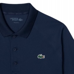 Polo Lacoste Sport Regular Fit Bleu Marine pas cher