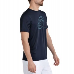 Prix T-Shirt Bullpadel Cuno Bleu Marine