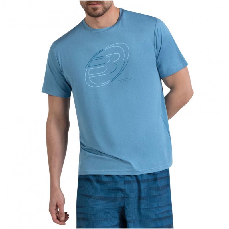 T-Shirt Bullpadel Cuno Bleu Clair
