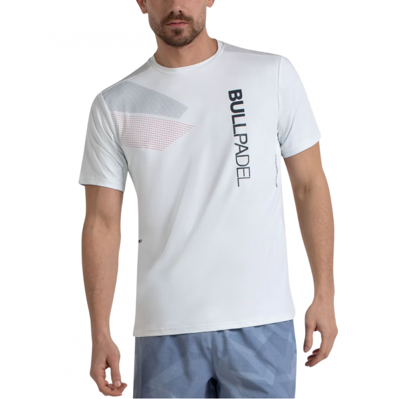 T-Shirt Bullpadel Mistel Blanc