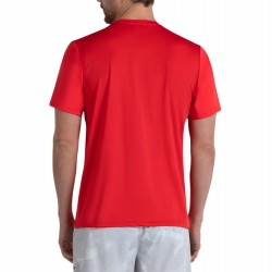Vente T-Shirt Bullpadel Mistel Rouge